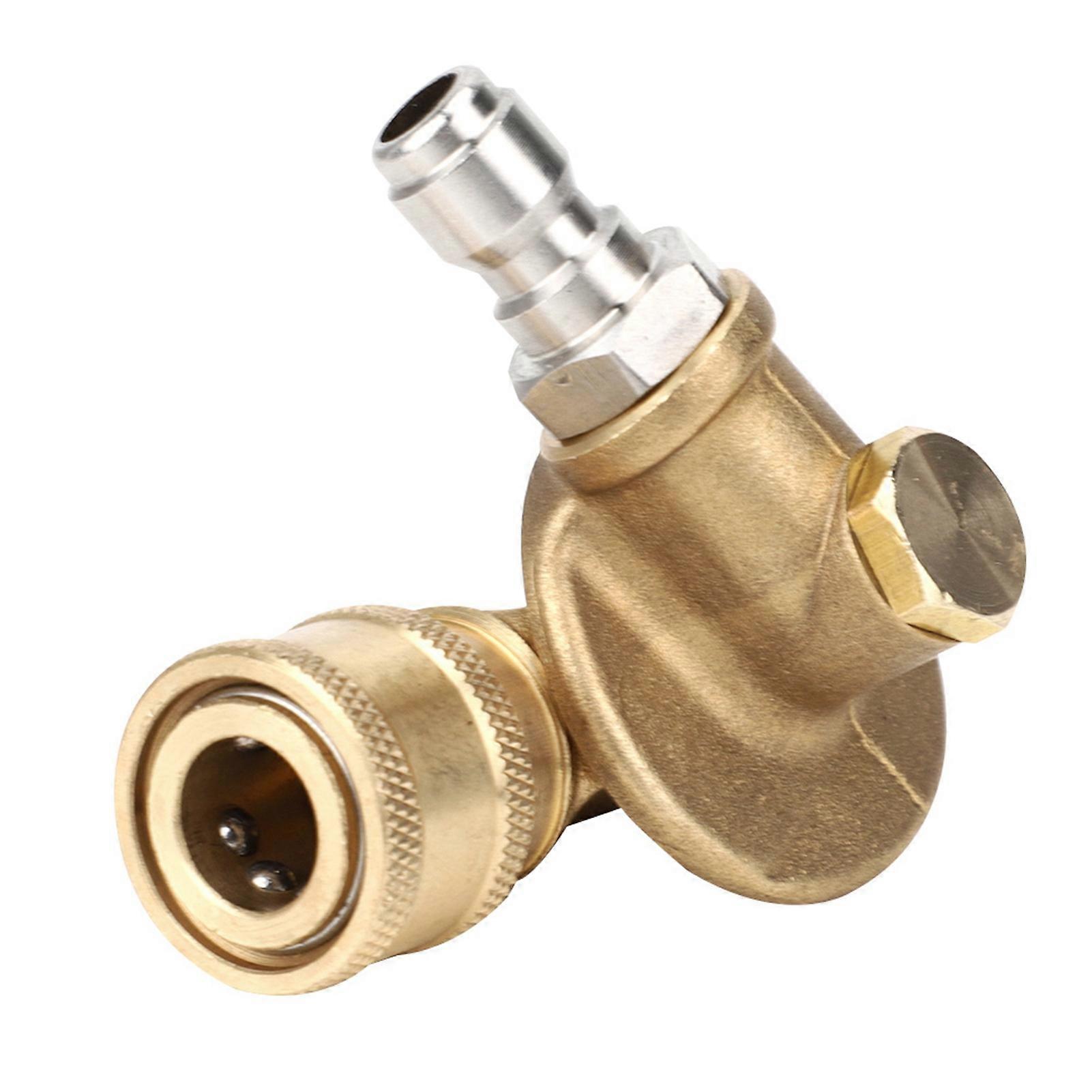 Pressure Washer Spray Nozzle, 7-Level 240° Adjustable Tip, 1/4" Quick Connect