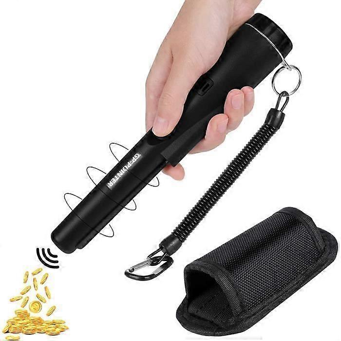 Portable Metal Detector, 360 Pinpointer, IP66 Waterproof Metal Pointer with Built-in LED Indicator