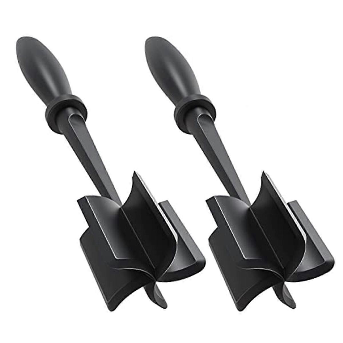 Hand-Held Meat Cutter and Masher Cooking Scraper Meat Mincer Tool Mixer Spatula Grinder and Masher Spatula