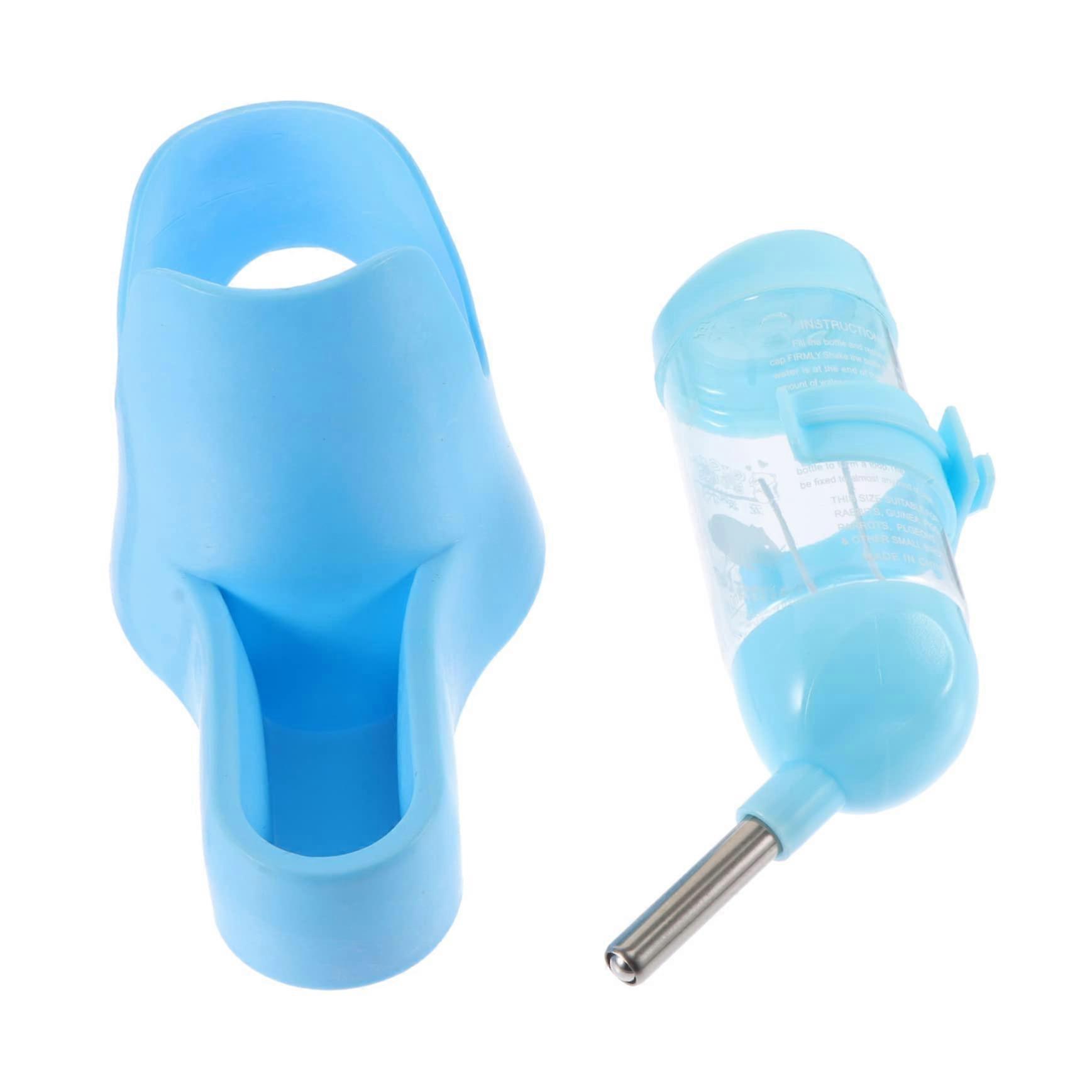 Hamster Water Bottle With Bracket For Guinea Pigs And Small Pets Multi Functional Pet Feeder Durable Easy To Clean