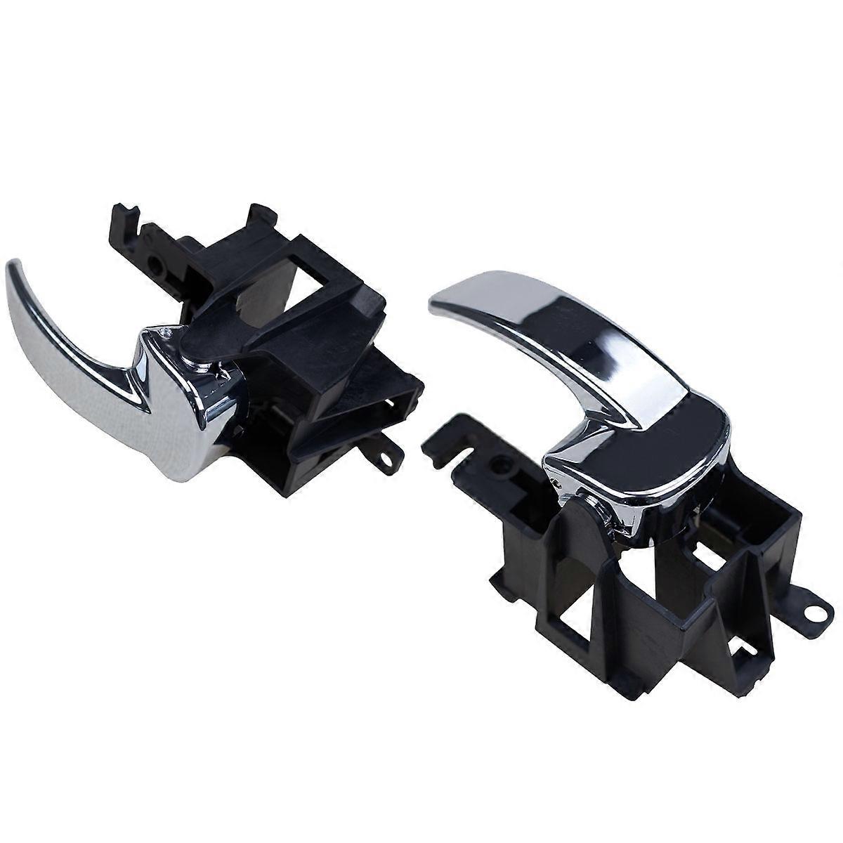 Inner Door Handle Chrome Left Right For Nissan Navara D40 Pathfinder 2005-2015 Frontier Pathfinder R51 80671-4X02B 80670-4X02B