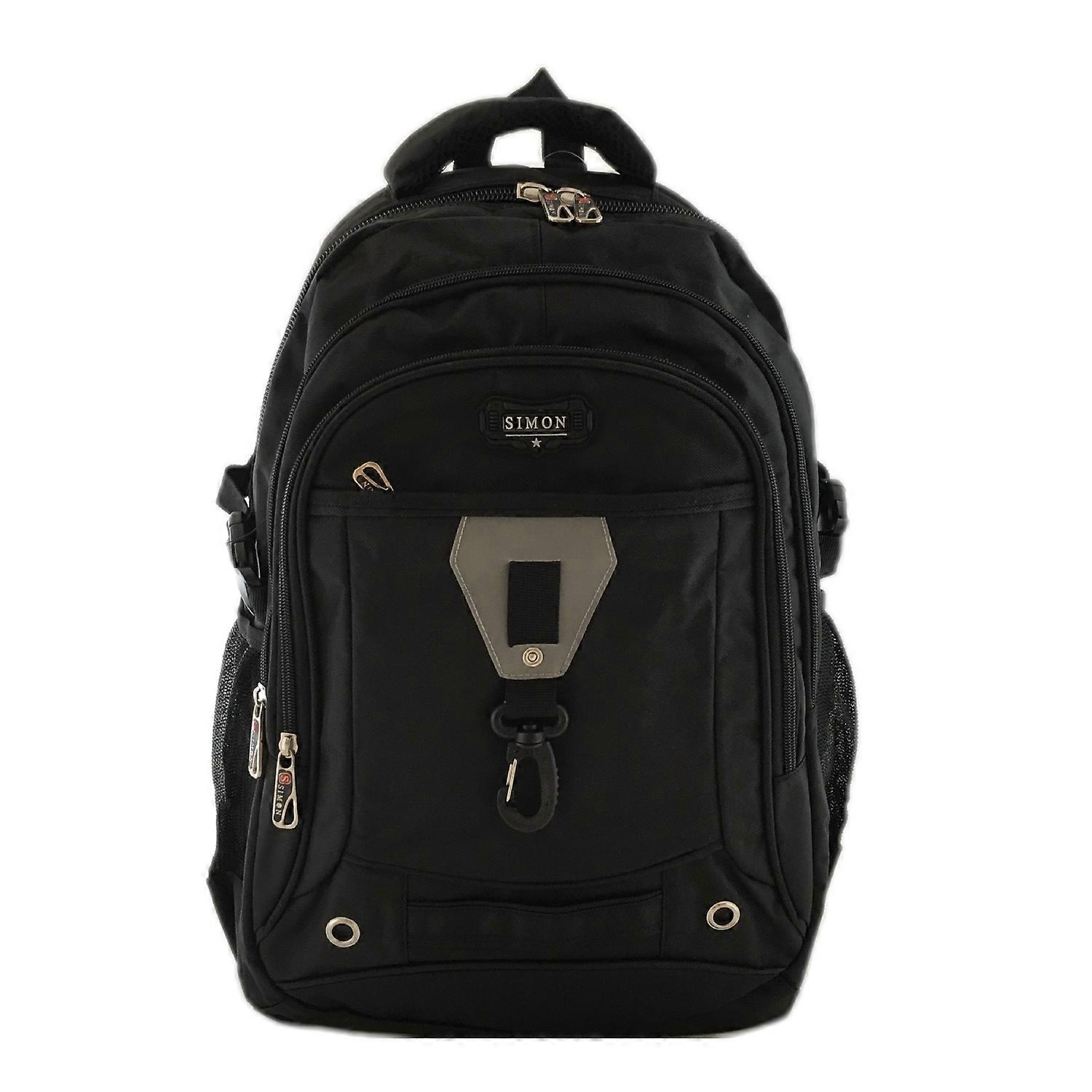 Ryggsäck polyester Svart