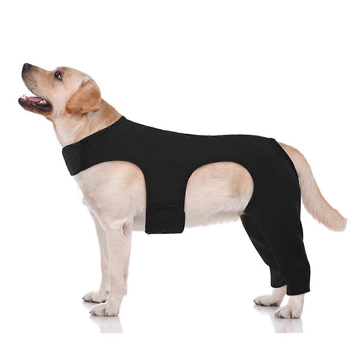 Dog Knee Brace for Torn ACL Hind Leg - Adjustable Dog Leg Braces, L