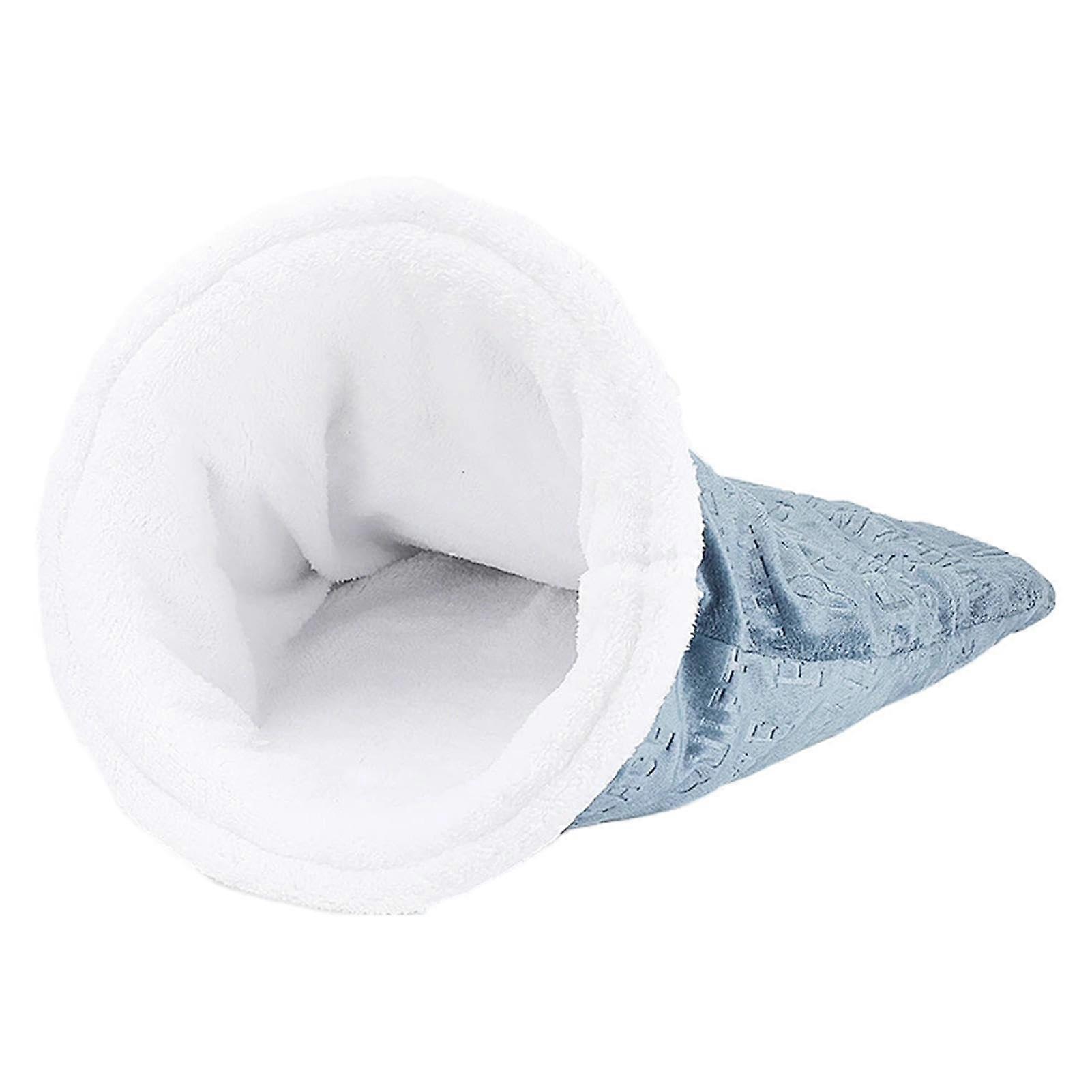 Cat Sleeping Bag Winter Use, Indoor Cat Bed Cave, Soft Cat Sack, Snuggle Sack For Cats