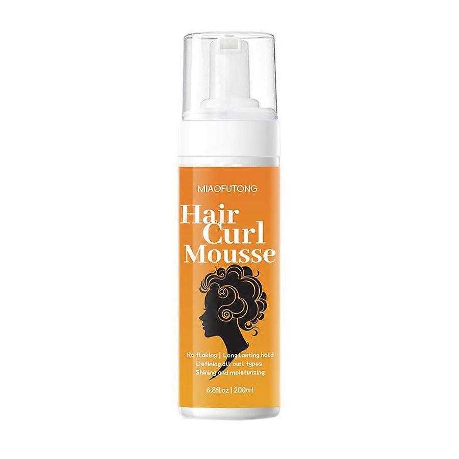 Krullend haar mousse, haar elastische styling, hydraterende niet-harde stylingcrème elastine