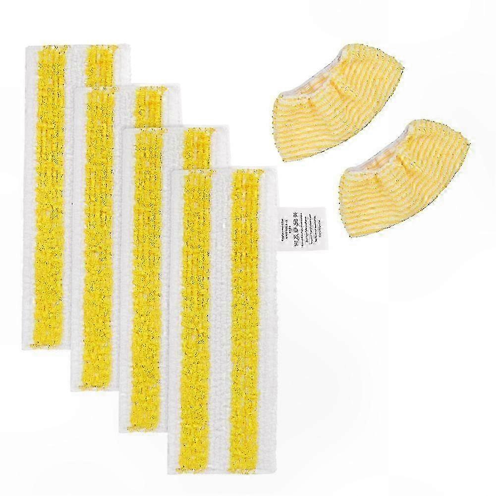 Reusable Microfiber Pads for Steam Mops, Compatible with SC Series Floor Cleaners