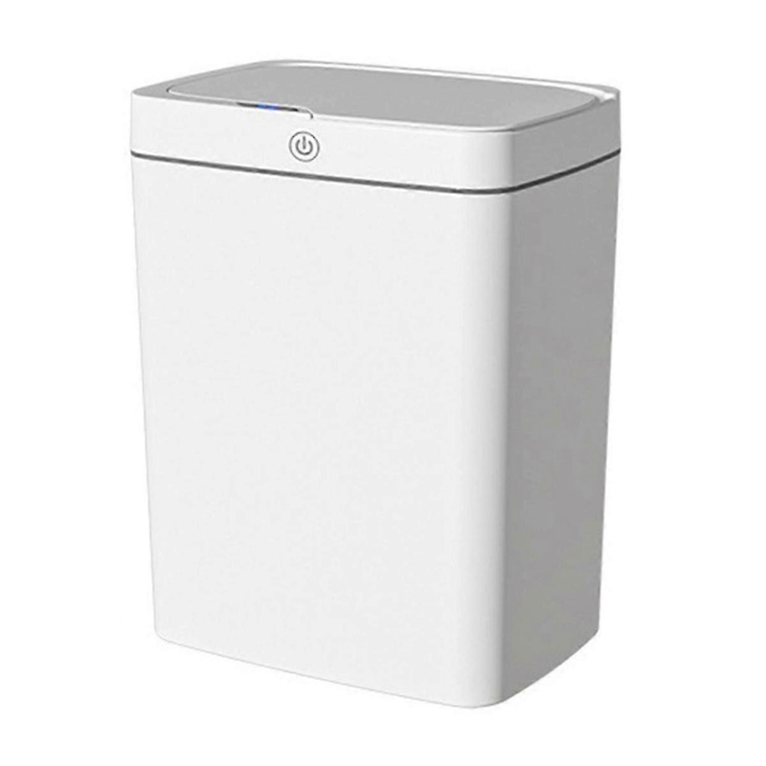 Trash Can Touchless Sensor Trash Can whtite