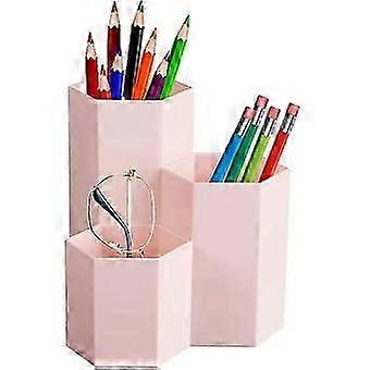 Hexagonal , Hexagonal Plastic Pencil Holder for Home, Office, School