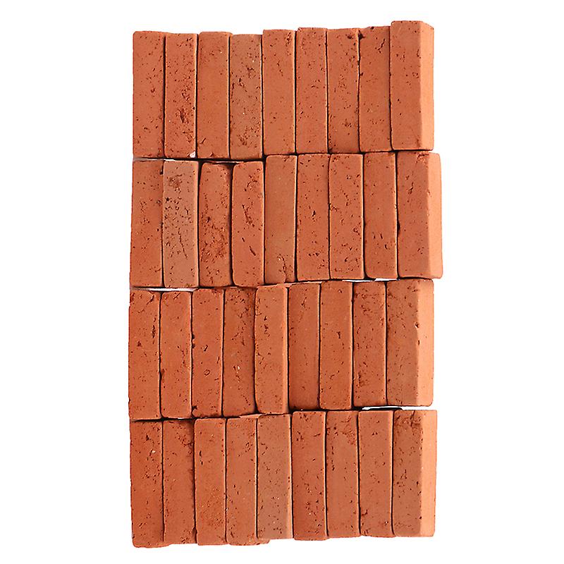 50pcs 1/16 Miniature Simulation Brick Diy Sand Table Diorama Landscape Scenery