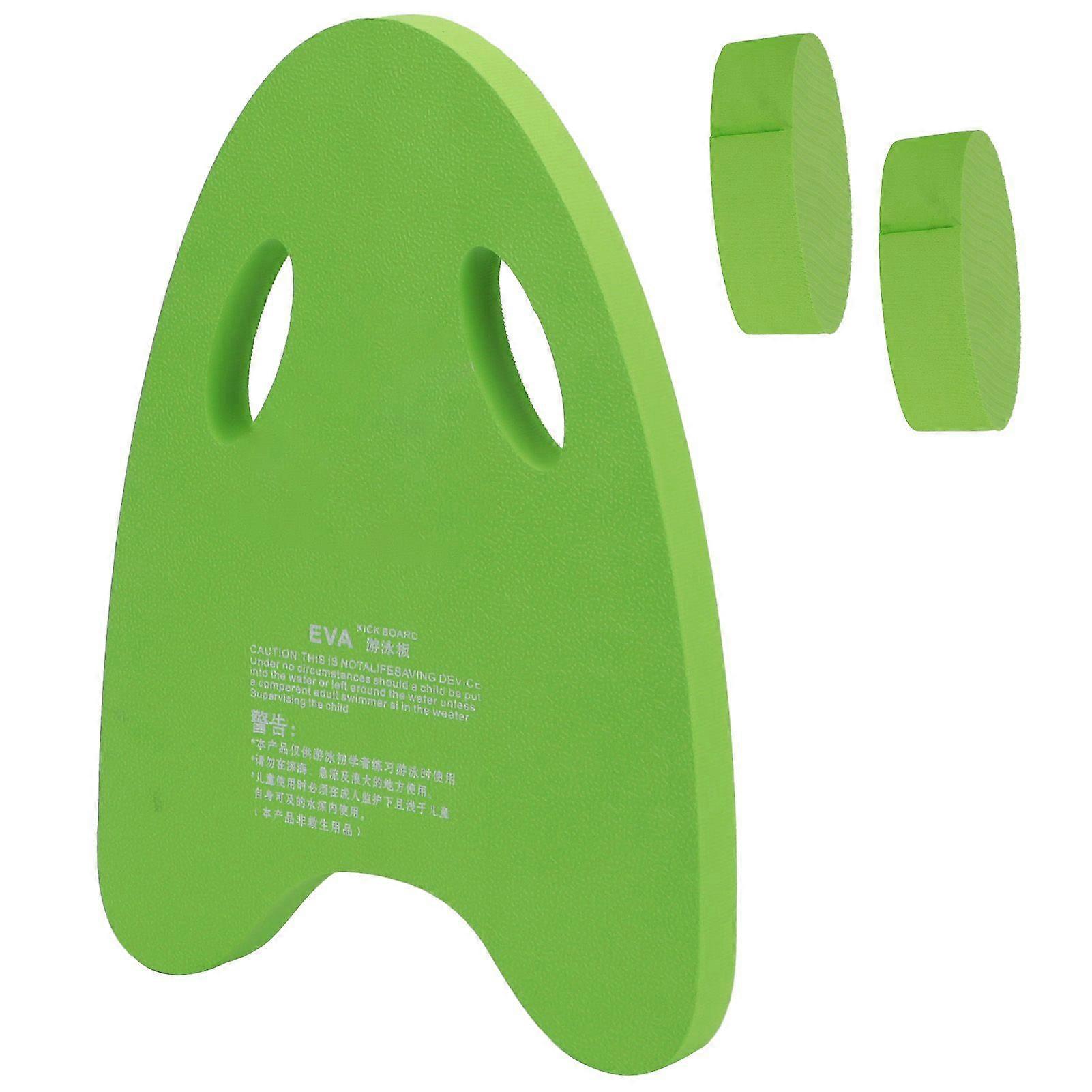 Swimming Board Floating Plate A Shape EVA Back Float Training Aid Float Hand Foam BoardGreen