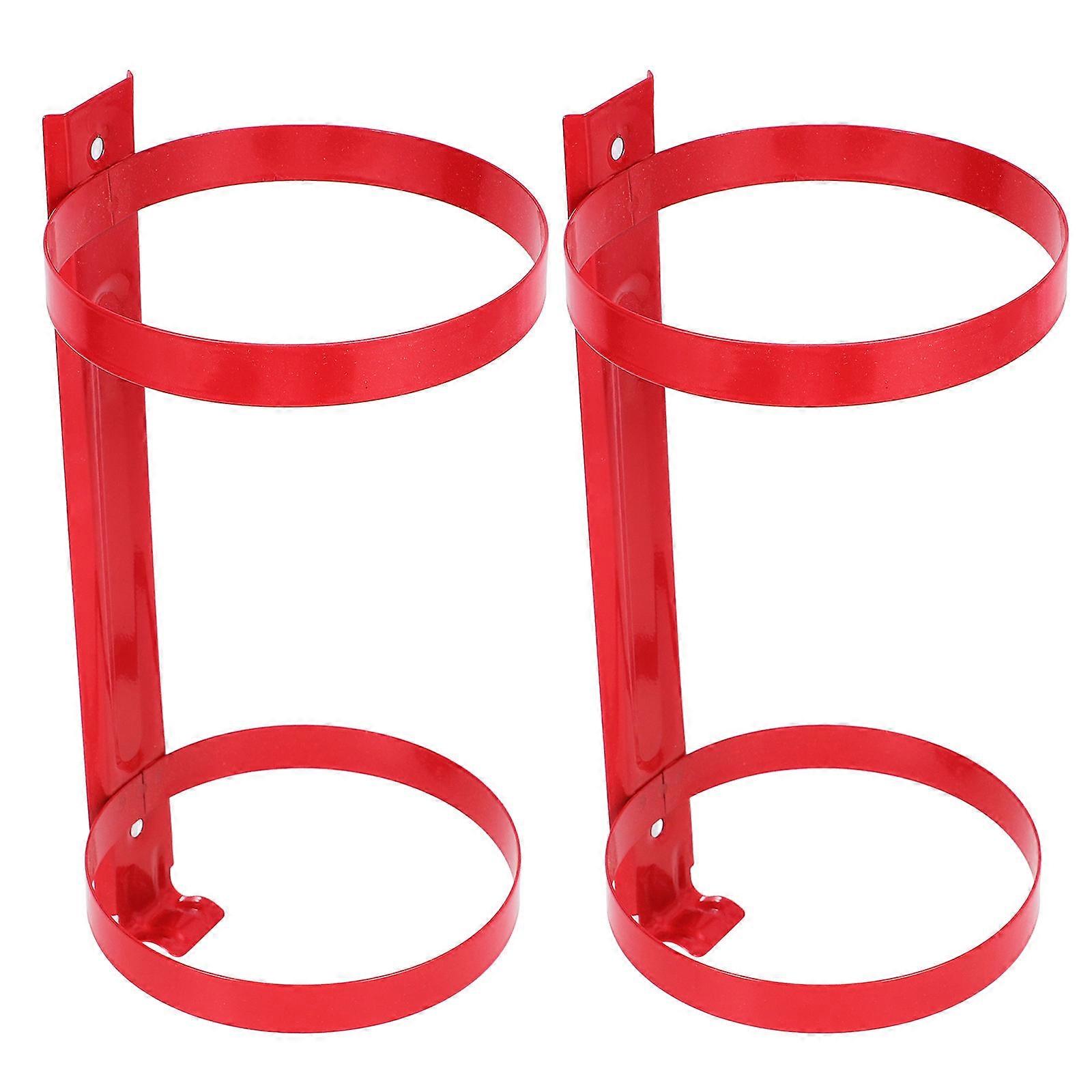 Fire Extinguisher Hanger Bracket Wall Mount for Storage 8Pcs
