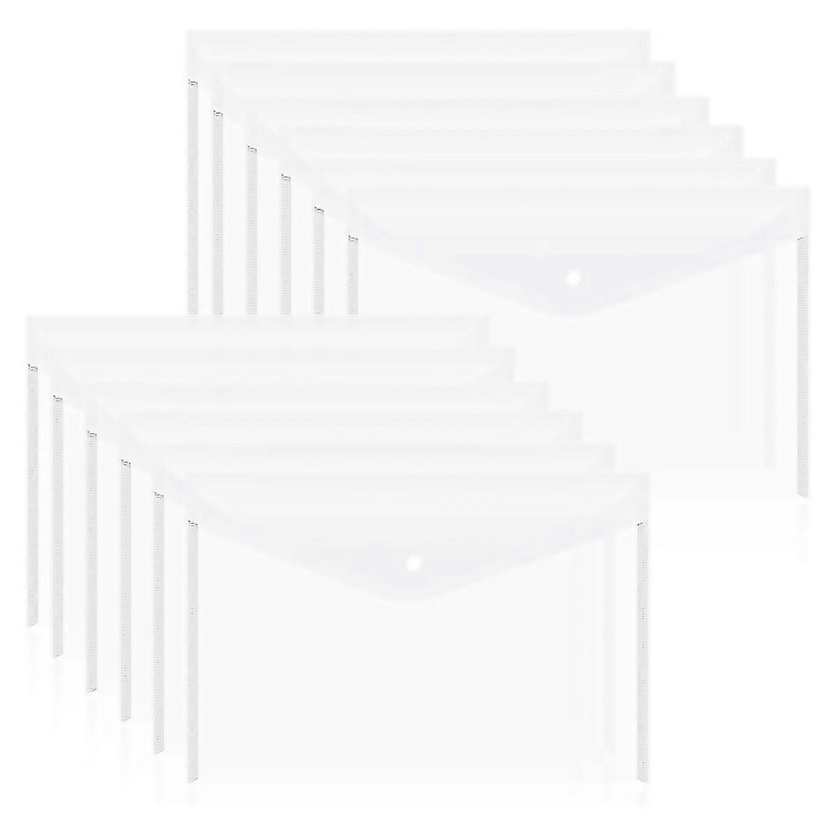 For Plastic Document Envelopes With Snap Closure For A4 Size Documents