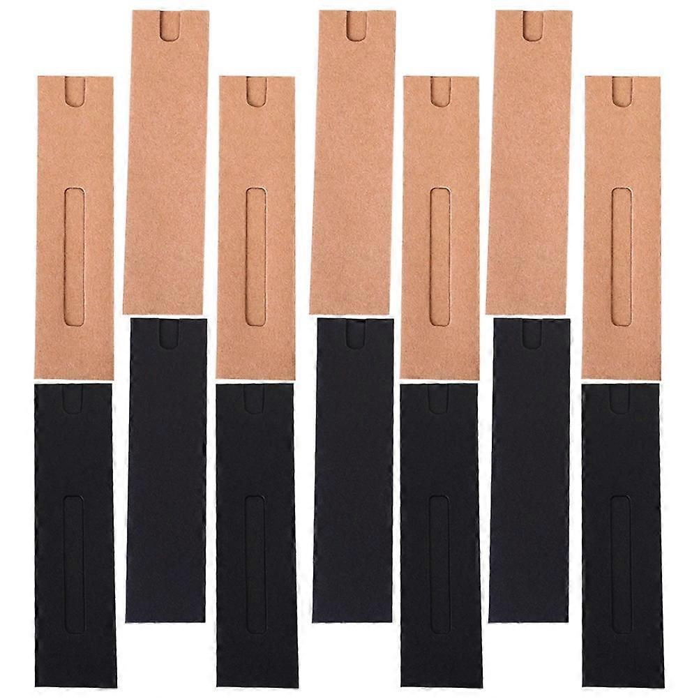 Pen Sleeves Paper Pen Protective Holders for Storage 120Pcs Assorted Color Tubes