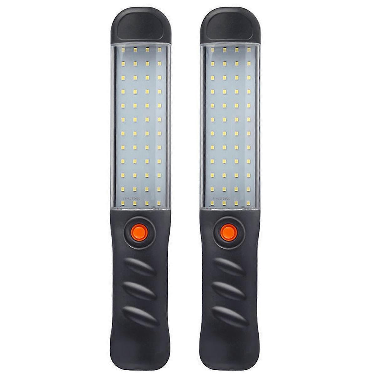 2PCS LED Flashlights Rechargeable Work Light