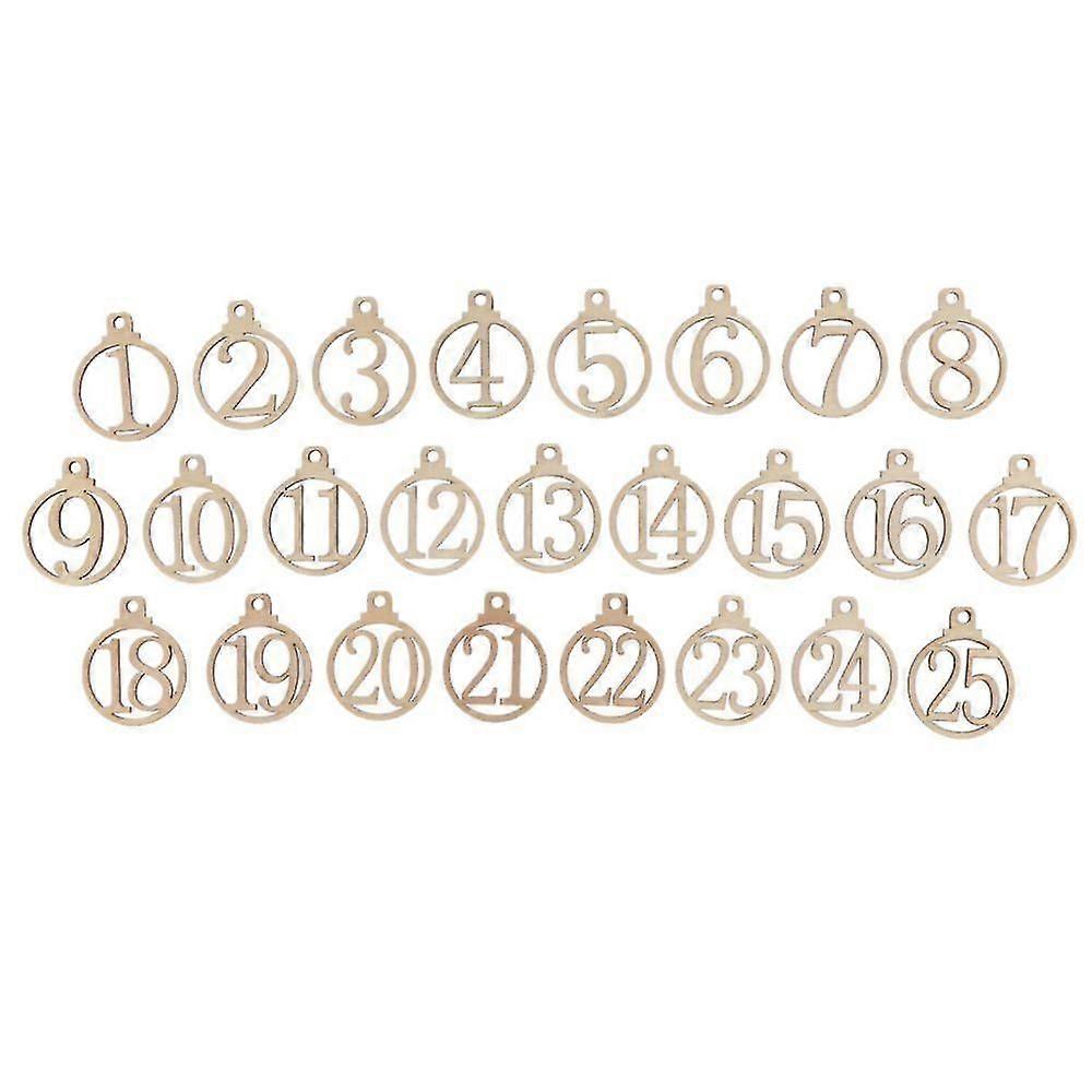 Christmas Calendar Labels