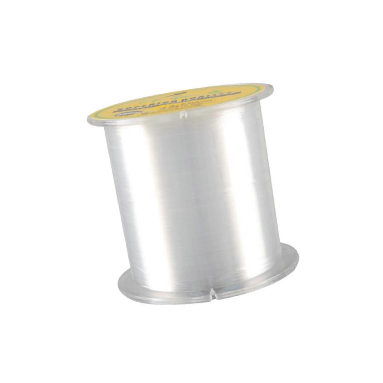 Nylon Fishing Line Clear Transparent Invisible Monofilament Fluorocarbon Braided 6 Lb Test