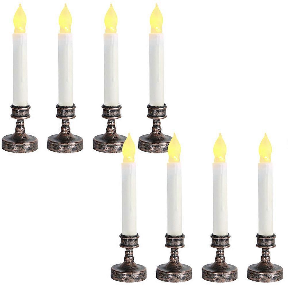 Halloween Party Lamp Coffee Candle Light for Decor 5Sets
