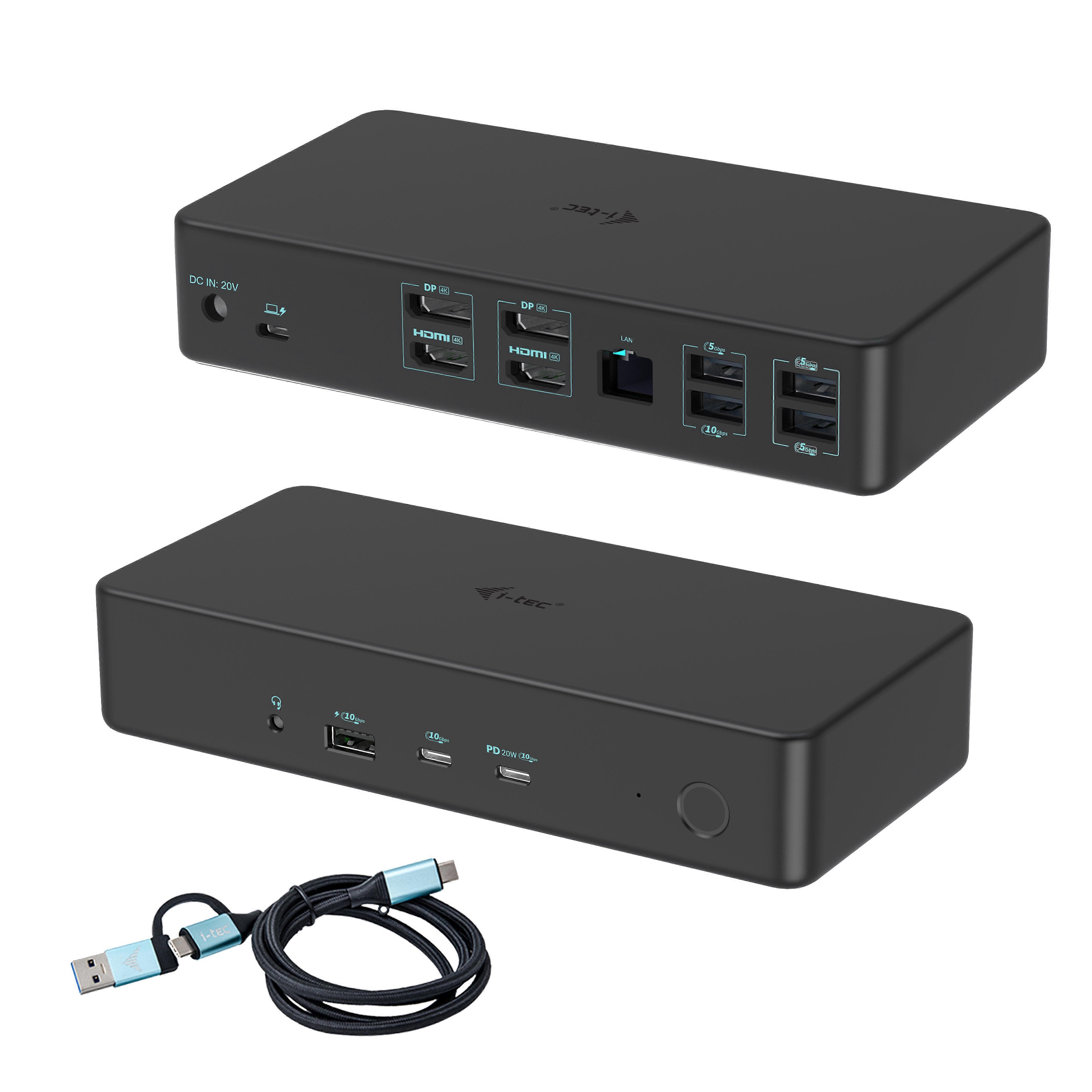 USB 3.0/USB-C/TB 3 Pro Dual 4k