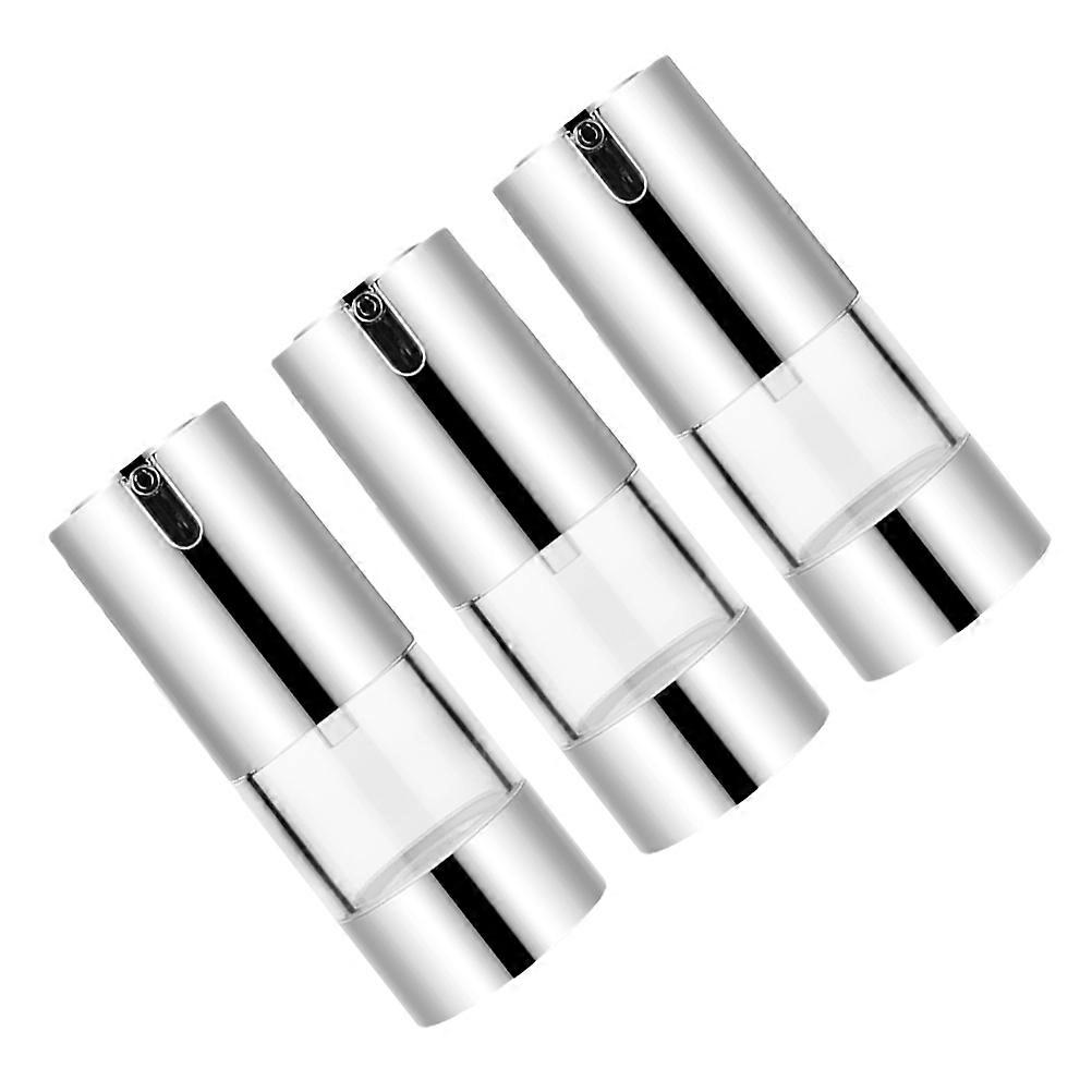 PP Airless Pump Bottles Makeup Containers for Storage 9 Piece Pack