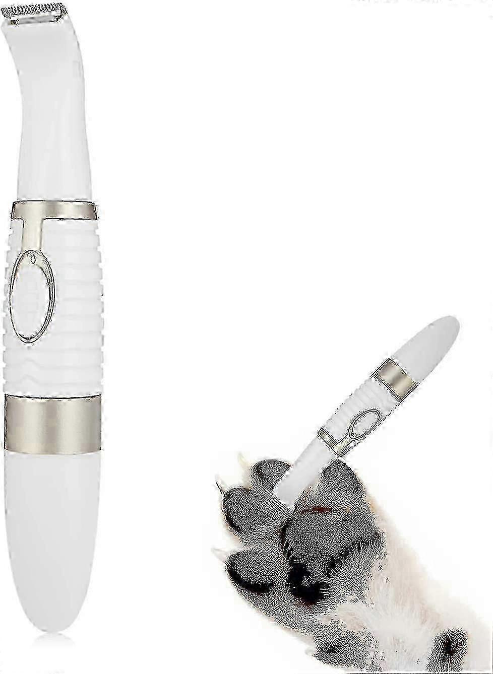 Low Noise Electric Pet Trimmer Dog Grooming Scissors for Paw Hair Trimming