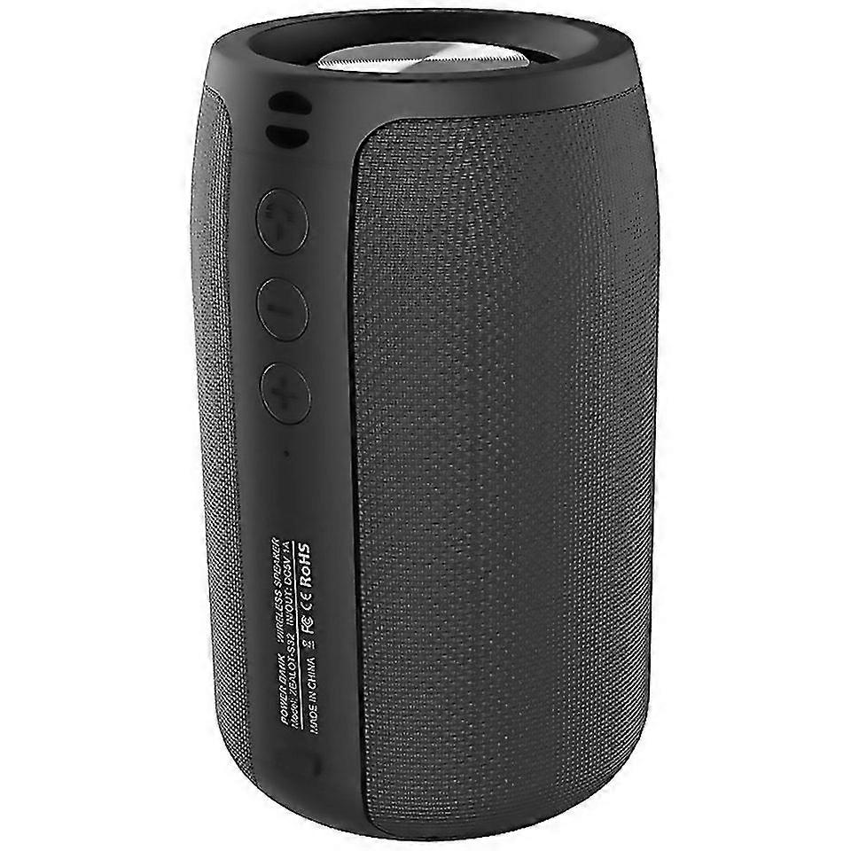 Enceinte Bluetooth sans fil Zealot S32 5 W, compatible mains libres, port USB