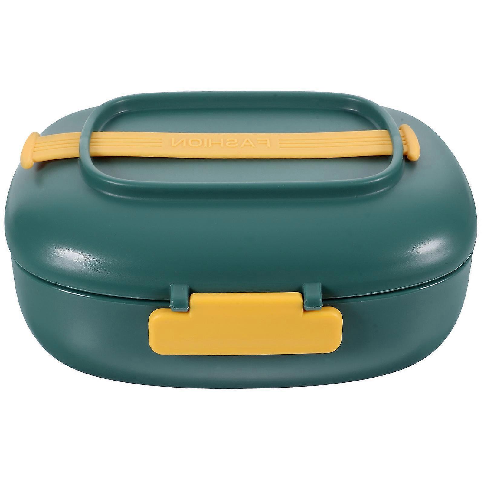 Plastic Lunch Box Portable Bento Box for Storage Use with 850ml Capacity