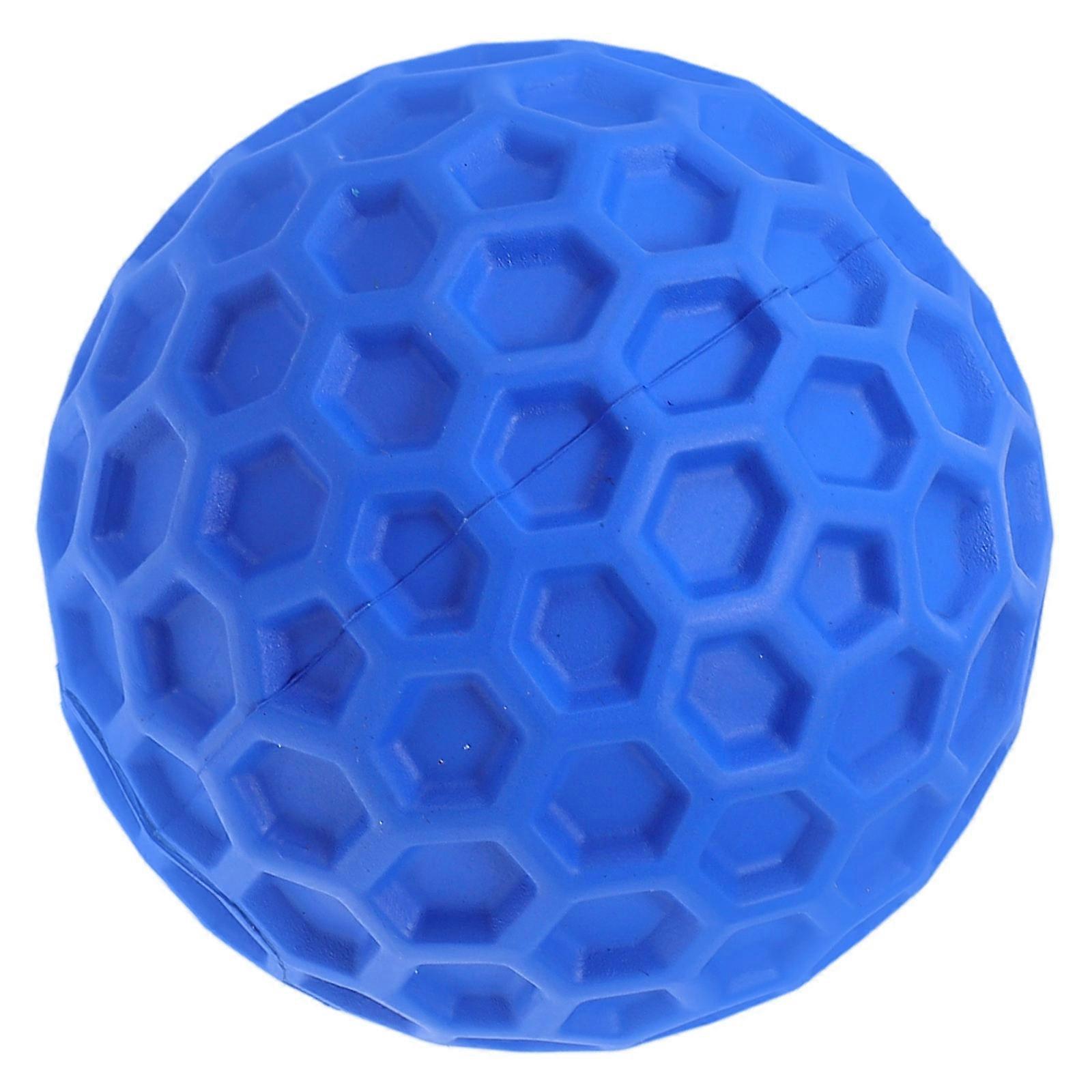 Lot de 4 balles en caoutchouc pour nettoyage des dents de chiot, jouet interactif pour chien