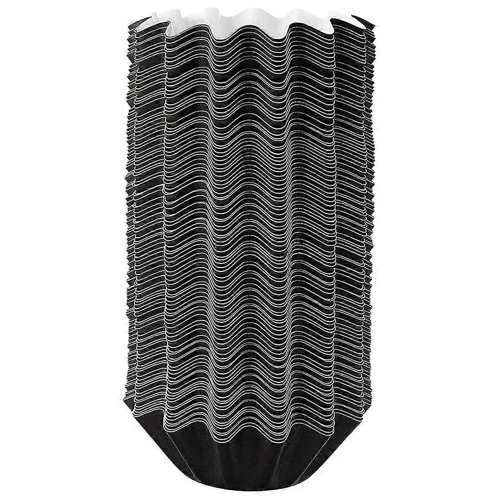 Practical Wax Paper Liners Black Wax Melt Tray Leakproof 100Pcs