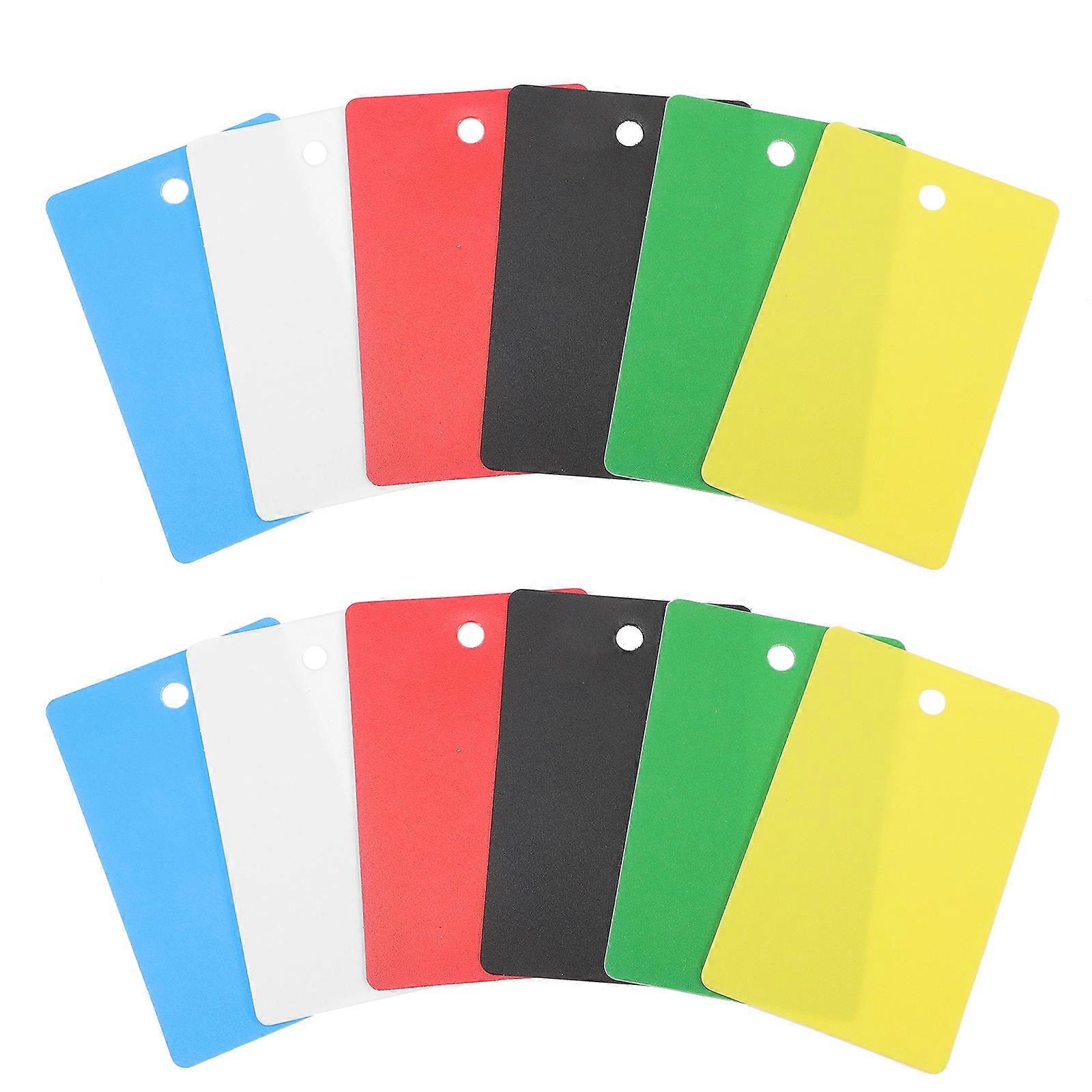 Badge Buddy PVC Vertical Badge Holders for Hospital 30Pcs Set