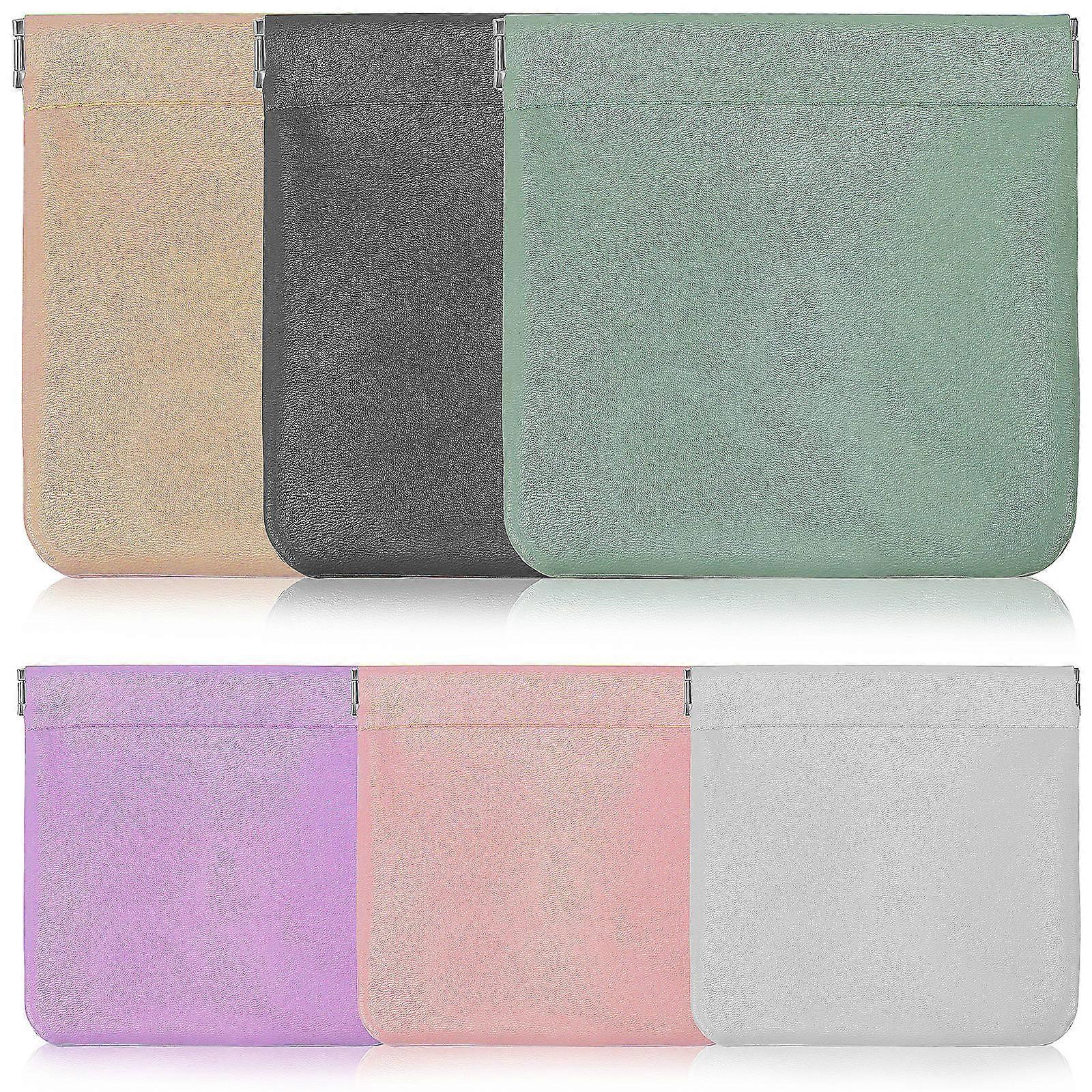 Assorted Color Earphone Bags PU for Storage Use 30Pcs Pack