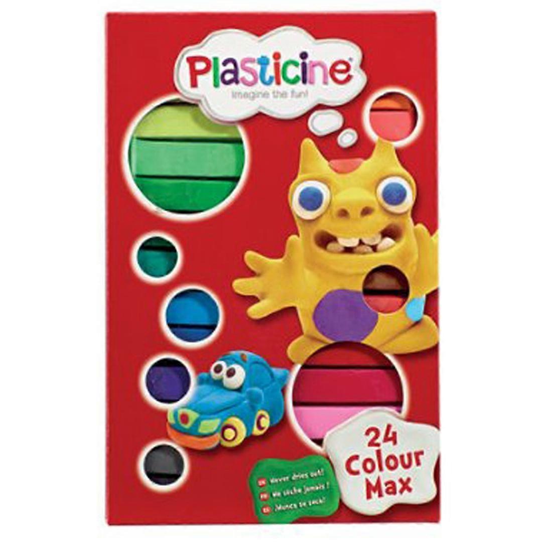 Plasticine Basix 24 kleur Pack