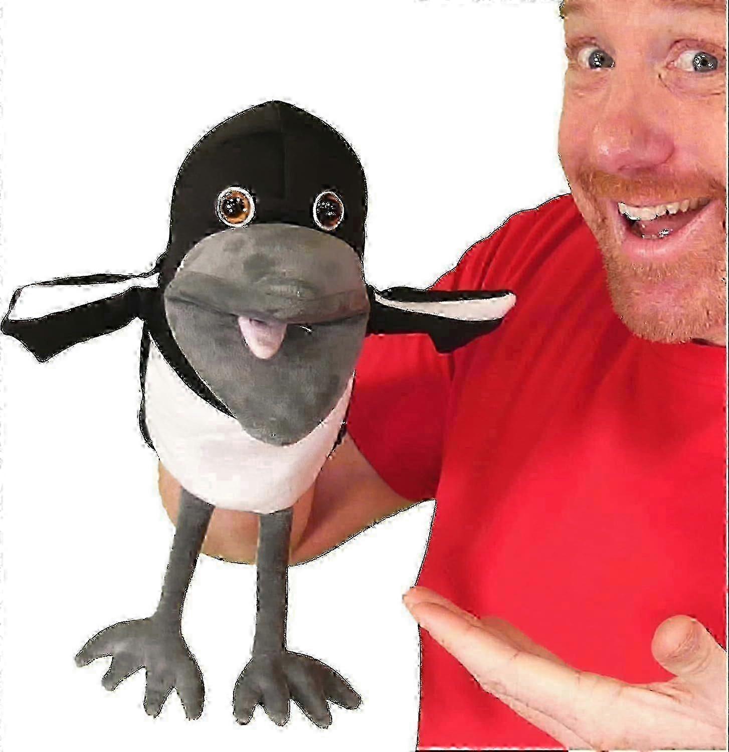 Soft Steve and Maggie Maggie Plush Toy - Cuddly Bird Hand Puppet for Children's Playtime