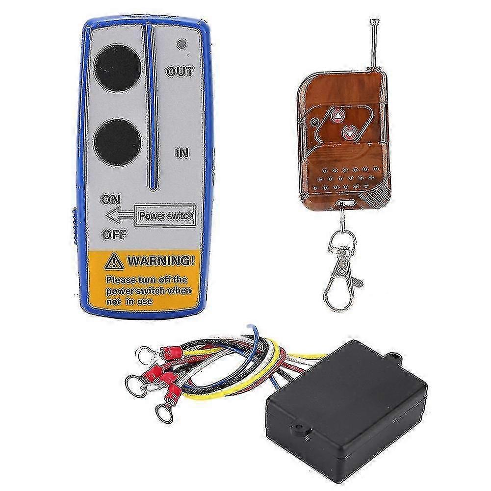 12v 50ft Universal Wireless Winch Remote Control Controller Kit For Car Truck