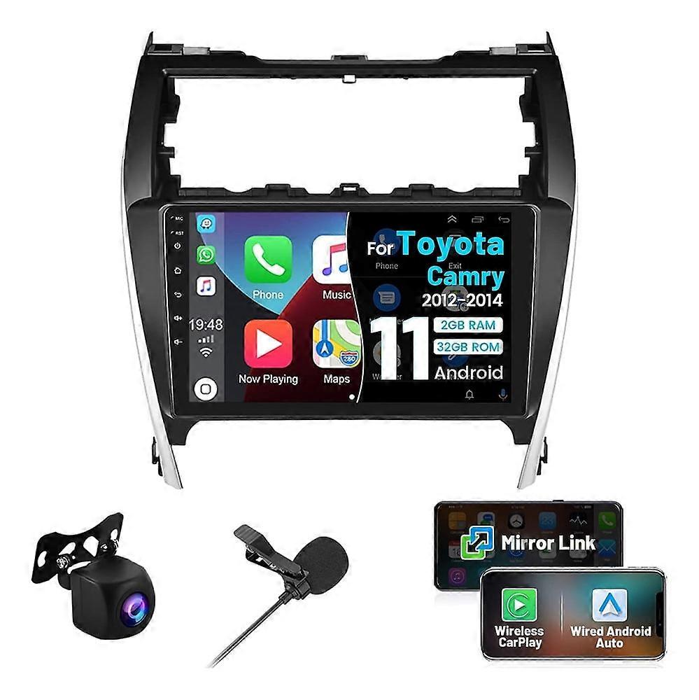 Stereo Radio for Toyota Camry 2012-2014 Android Carplay GPS 2G+32G