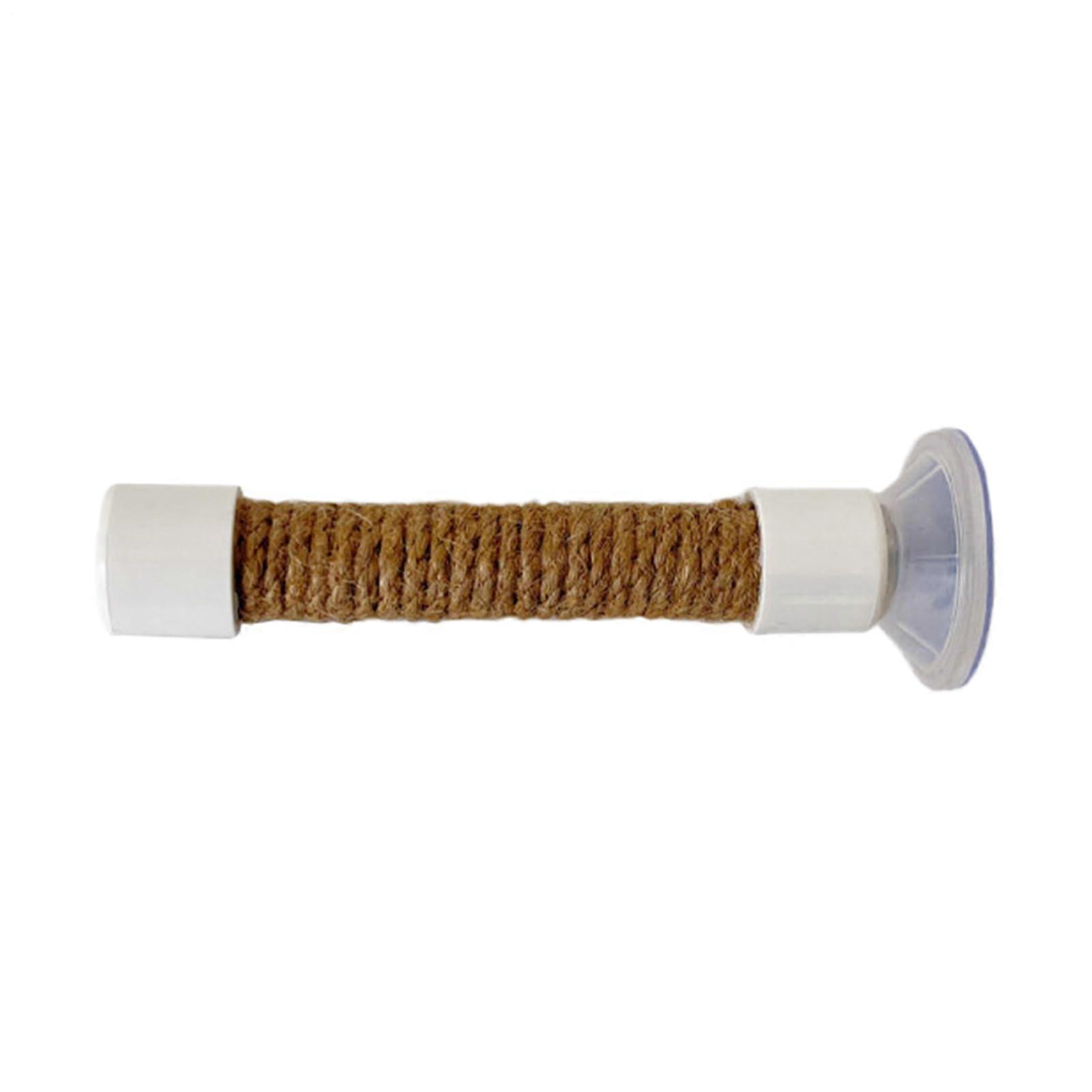 Suction Cup Bird Perch Parakeet Training Stand Portable Cage Perch Window Mount Compatible With Cockatoo Macaw