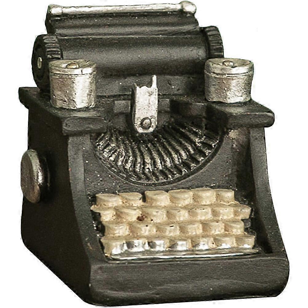 Retro Typewriter Model Creative Typewriter Decor Photography Prop Typewriter Figurine