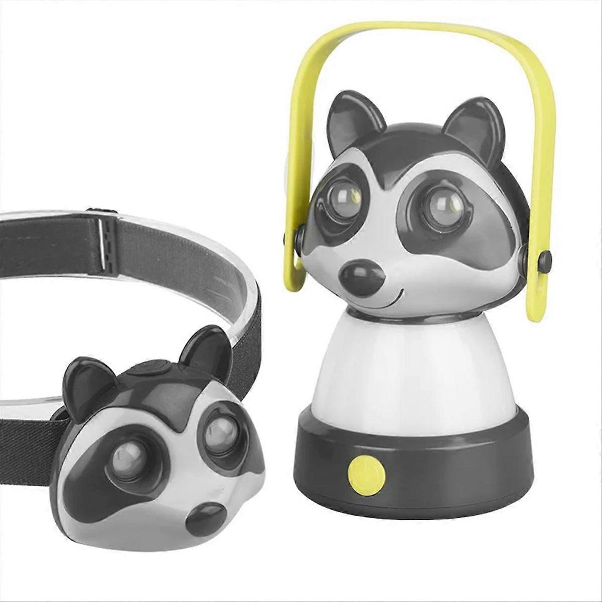 مصباح تخييم خارجي بإضاءة LED، مصباح تخييم على شكل راكون