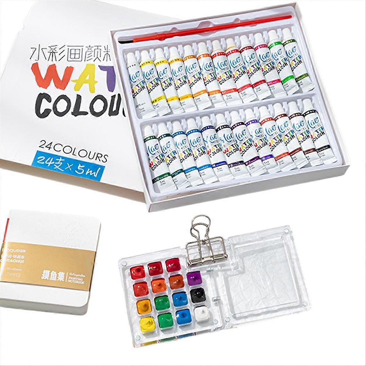 Travel Ready Paint Palette Bundle,Mini Travel Paint Palette Acrylic,D