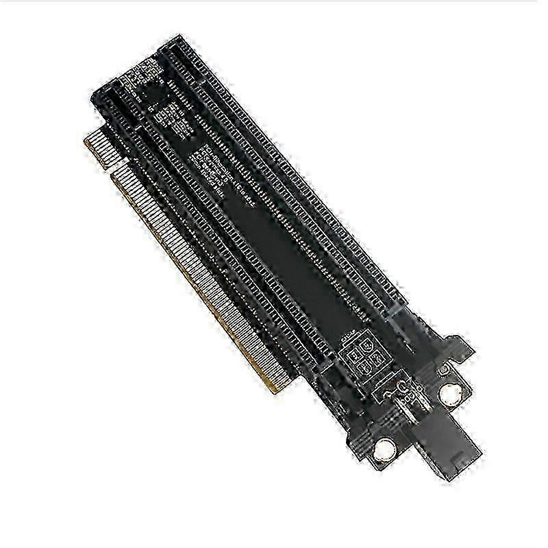 PCI-E 4.0 X16 1 to 2 Expansion Card Gen4 Split Card PCIe-Bifurcation X16 to X8X8 with 20mm Spaced Sl miao4