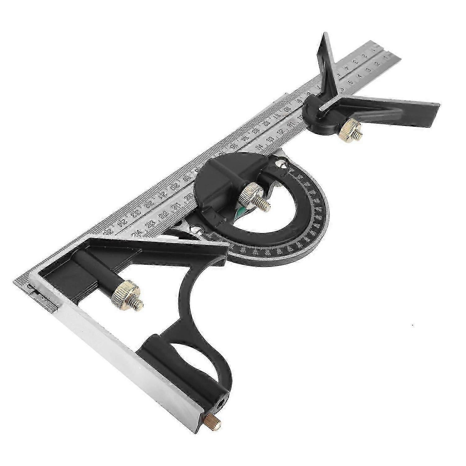 300mm Stainless Steel MultiFunctional Protractor Combination Square Angle Ruler