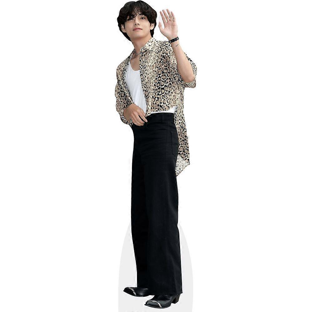 V (Wave) Cardboard Cutout (lifesize OR mini size). Standee. Stand Up.