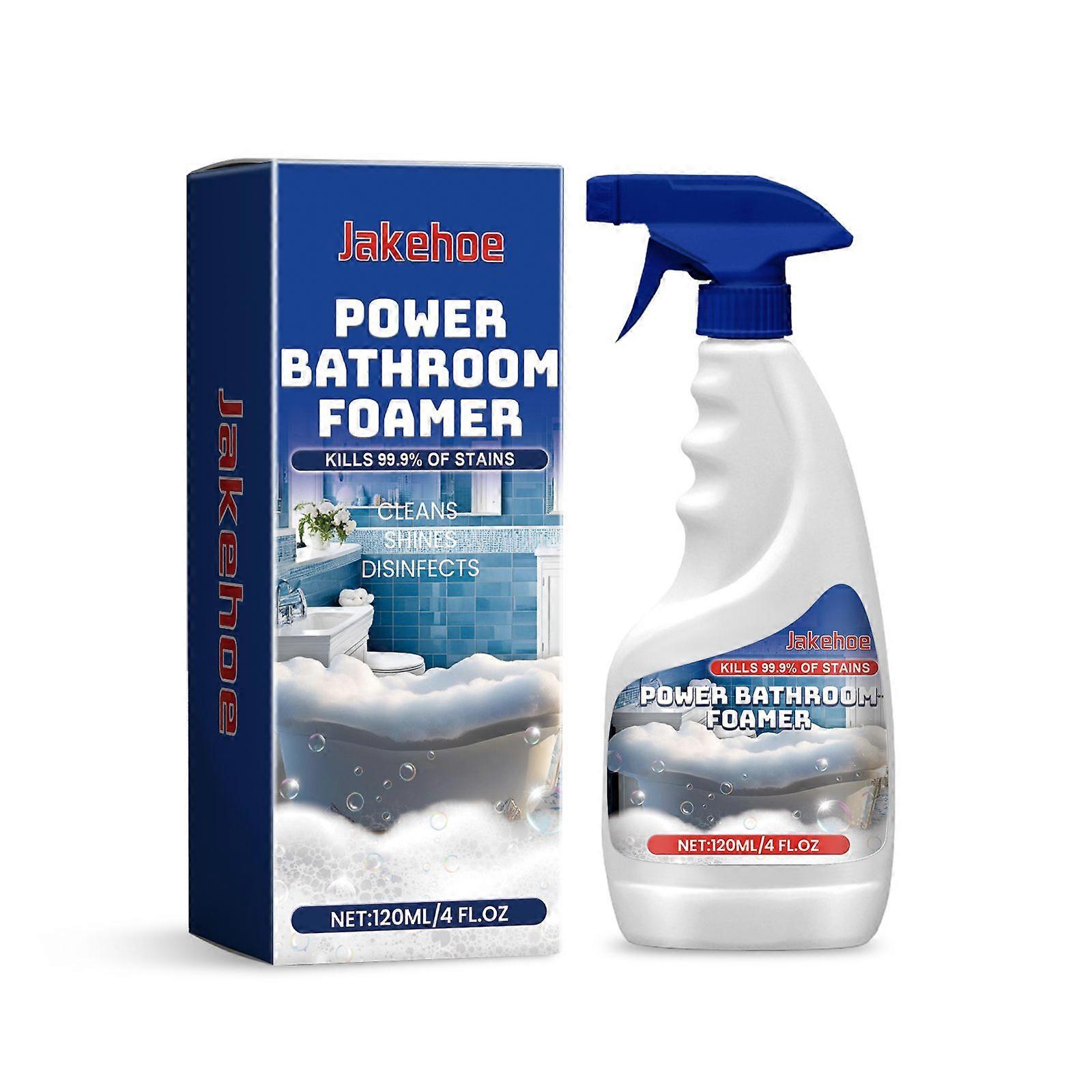 Bathroom Foam Cleaning Spray Contains Sodium Gluconate, Sodium Hydroxide