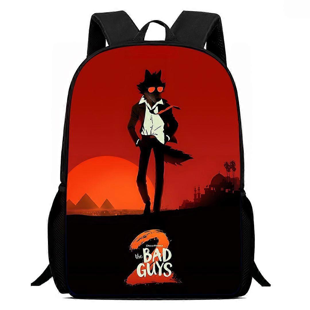 The Bad Guys 2 Durable, Lightweight, and Back-Protecting Backpack