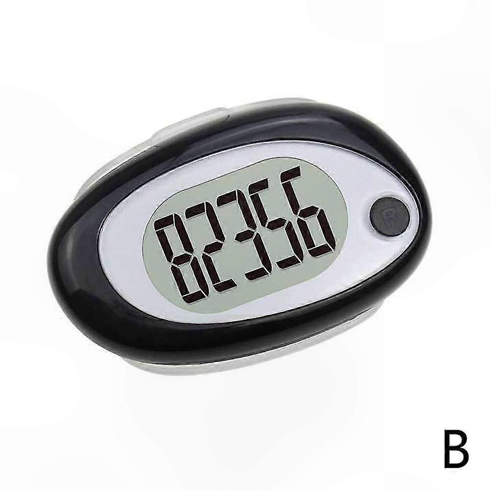 3D Pedometer Step Counter, Walking Distance Tracker, Daily Activity Monitor