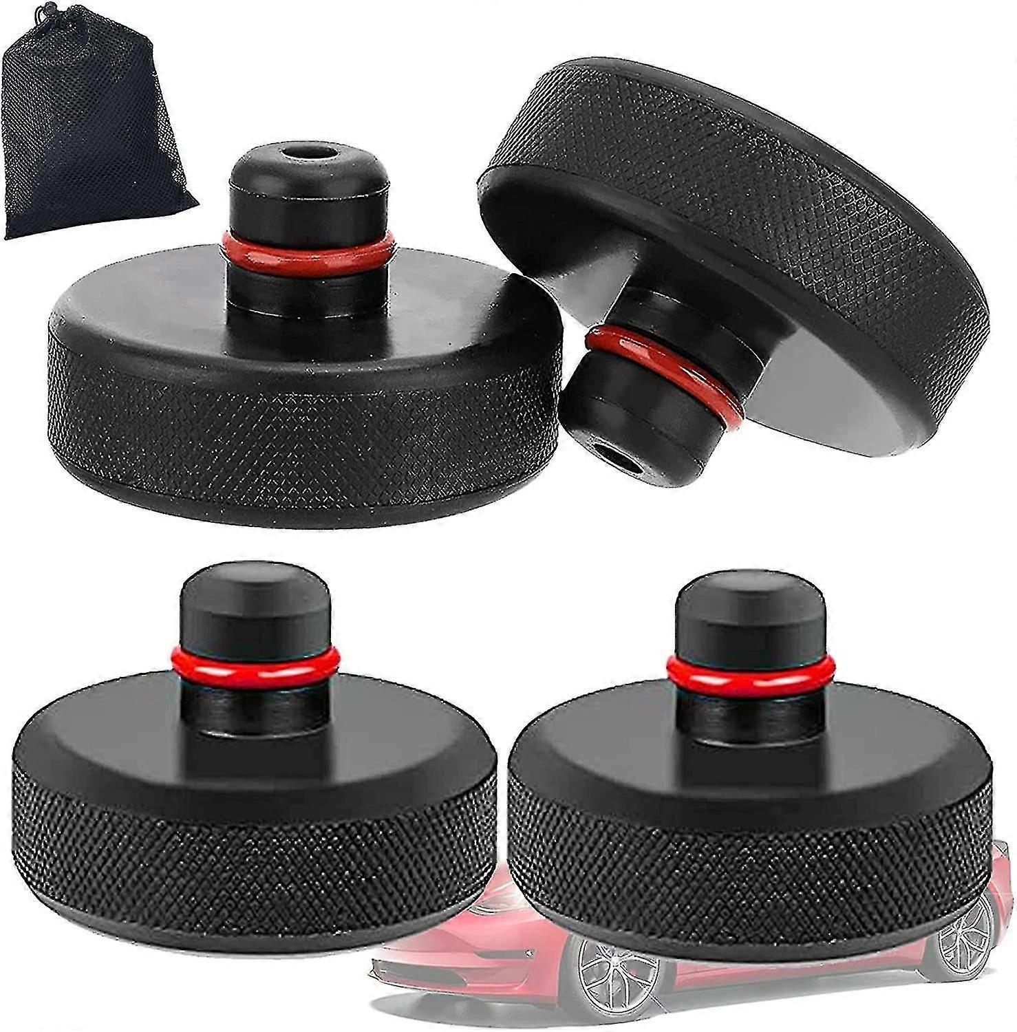 Jack Pad Block For Tesla Model 3/s/x/y, Lifting Pad 4 Tesla Jack Support Buffer Cushion, Universal Wedge And Heavy Duty Protect Car Underbody