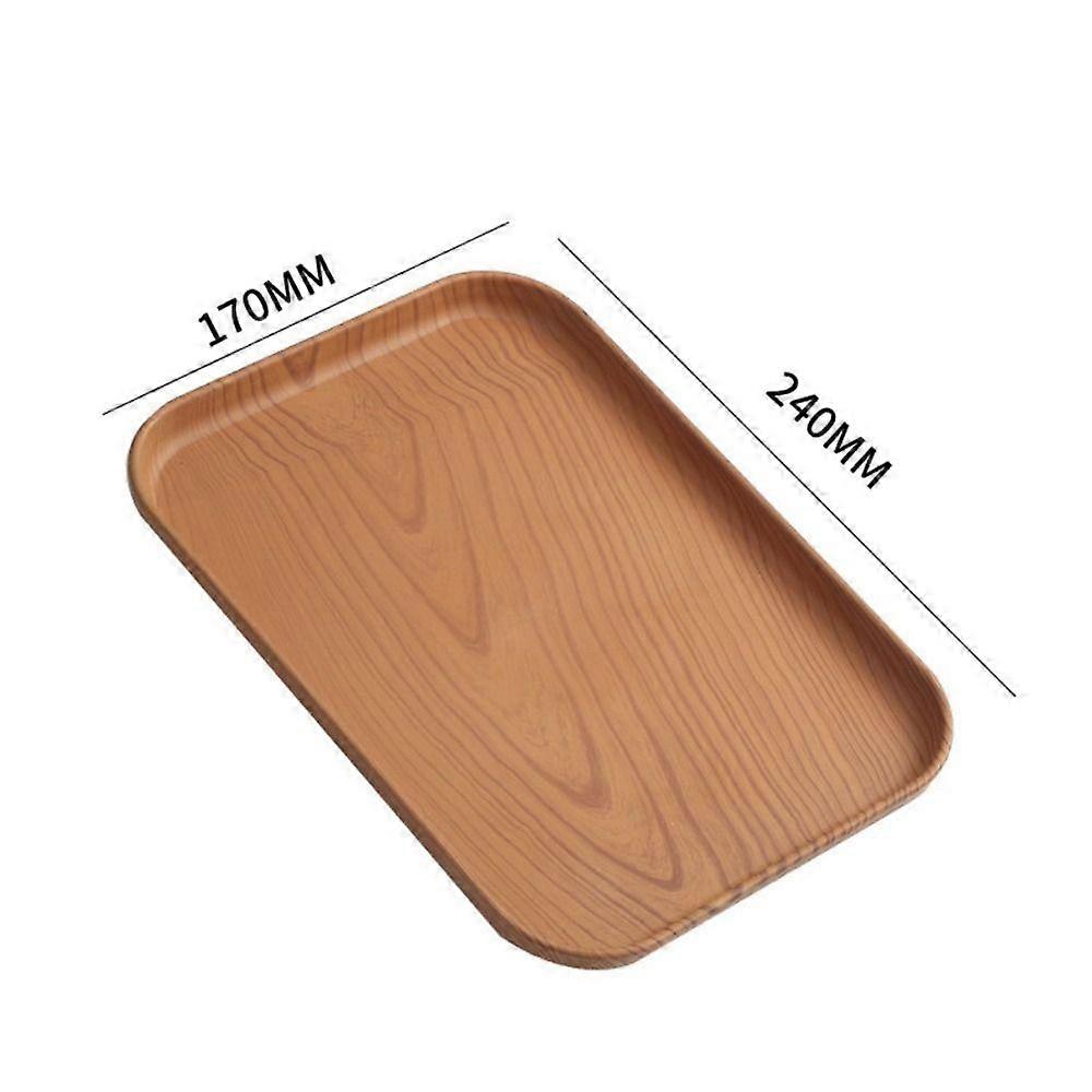Plastic Pallet Rectangular Food Bread Pan Nordic Hotel Service Tray  Dining