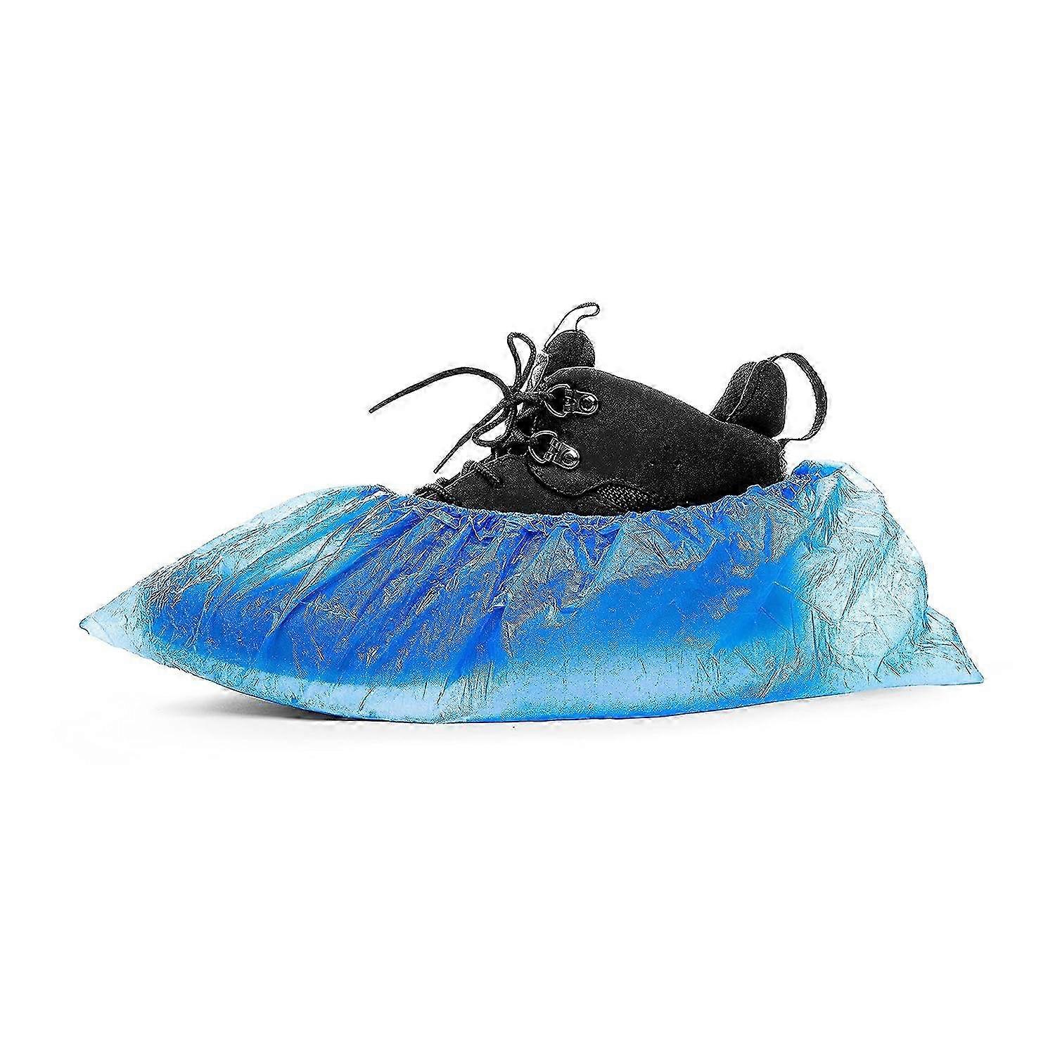 200pcs Disposable Overshoes Waterproof One Size