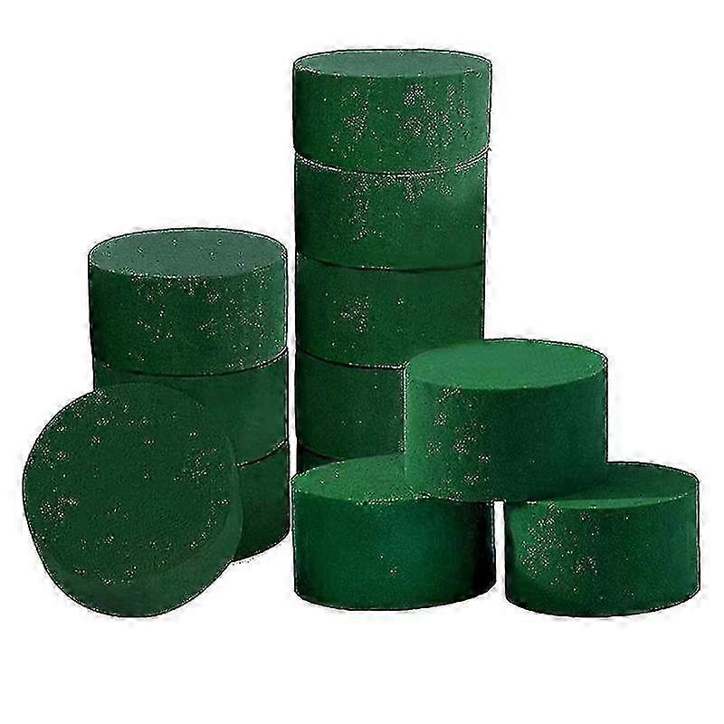 Fl Foam 12 Pcs Dry Wet Flower Foam Round Flt Bs Flower Foam For Or Art