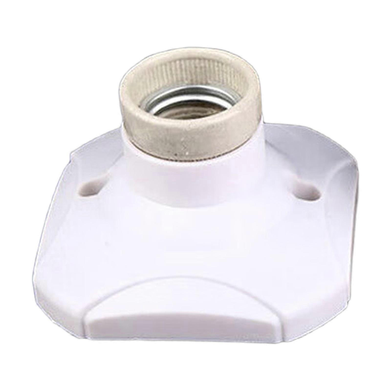 E27 Edison Screw Port Strong Earthenware Base Tall Insulation PC Case Easy Wire Connection Charm Radiances Chandeliers Multicolor