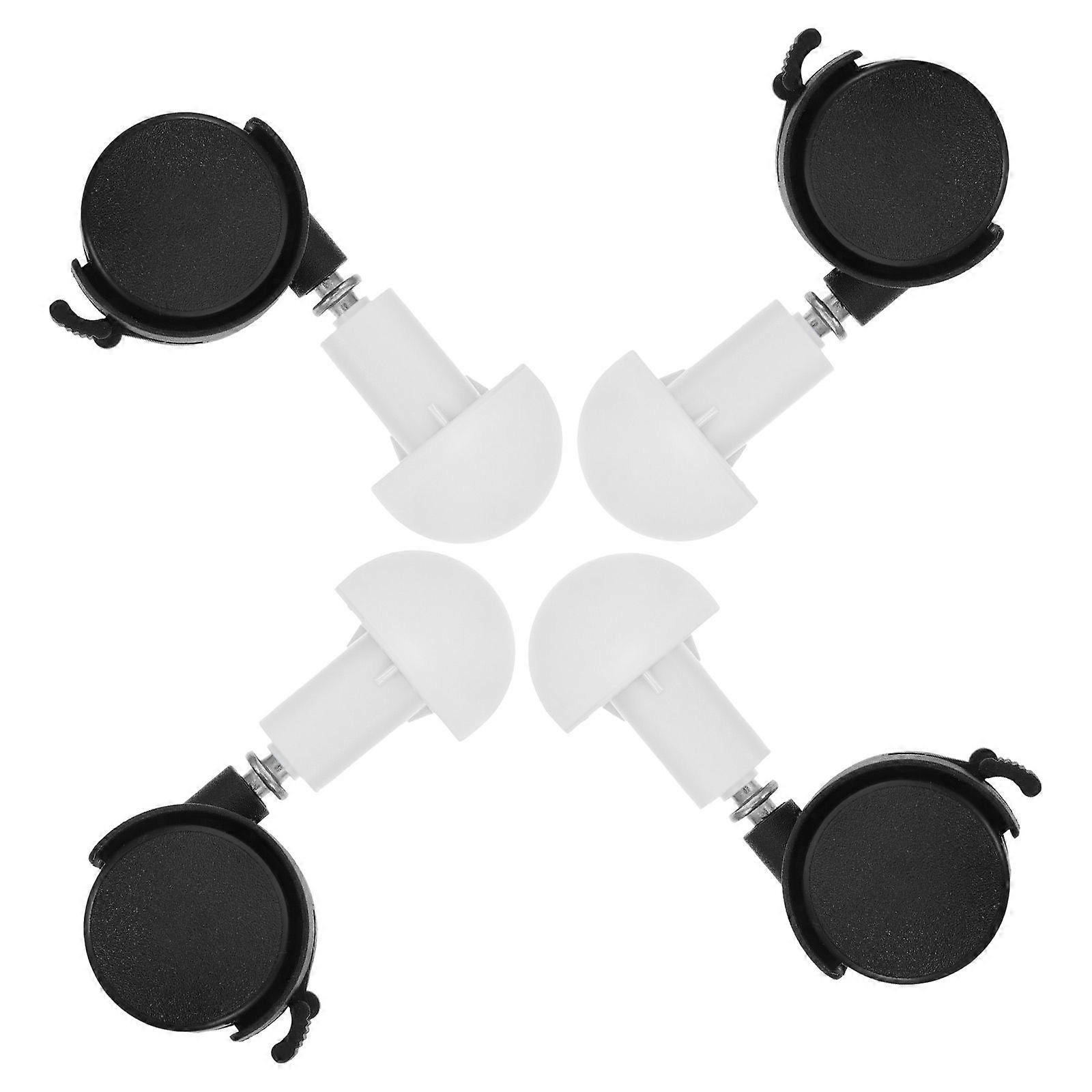 4 Stück Haustierträger Rollen Räder Hundekisten Räder Hund Rollkiste Räder Katzenkäfig Ersatzräder für kleine Hunde Katzenkäfig